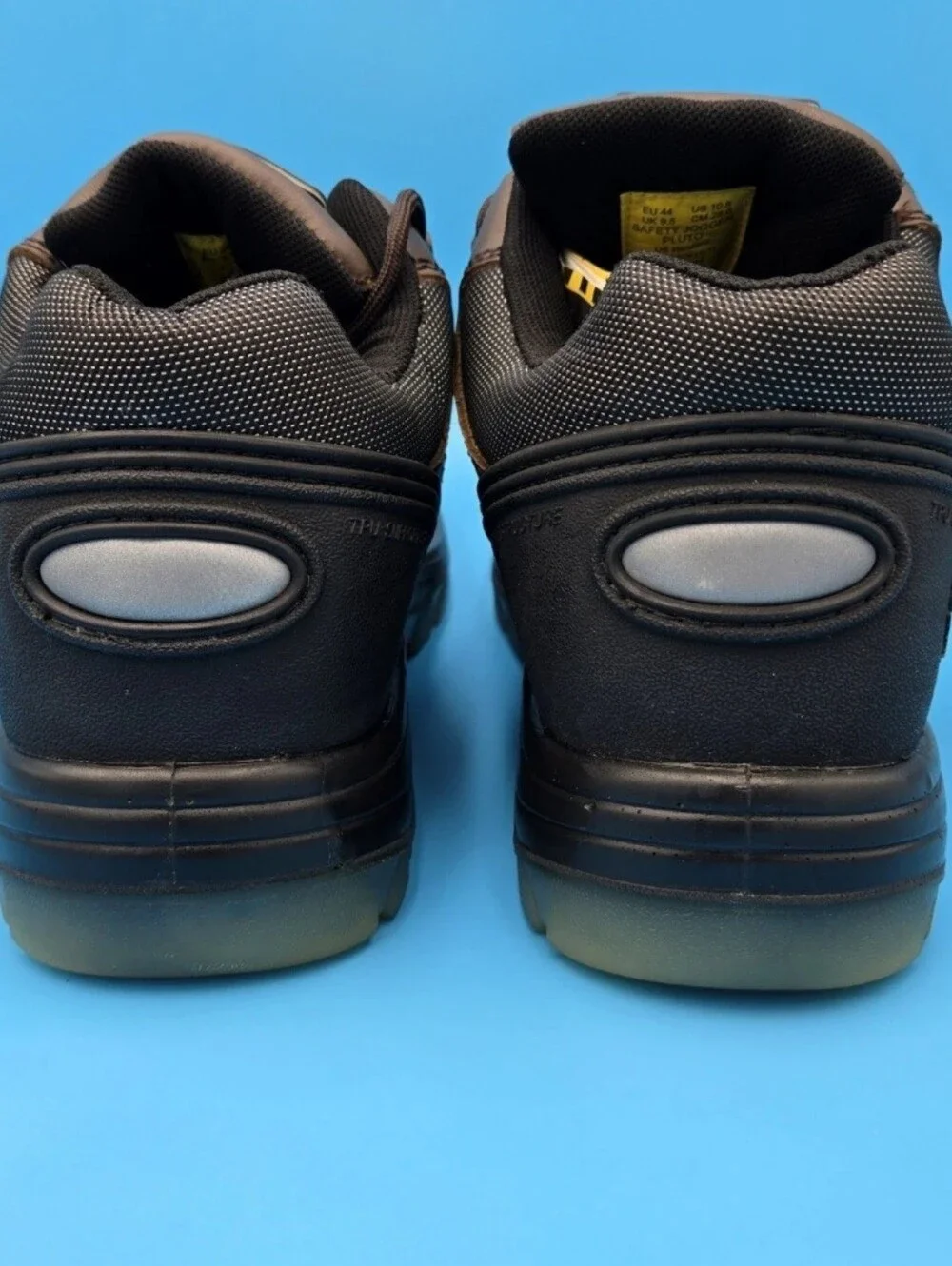 Men's Work Shoes SAFETY JOGGER PLUTO Dark Bronw/Black Steel Toe New